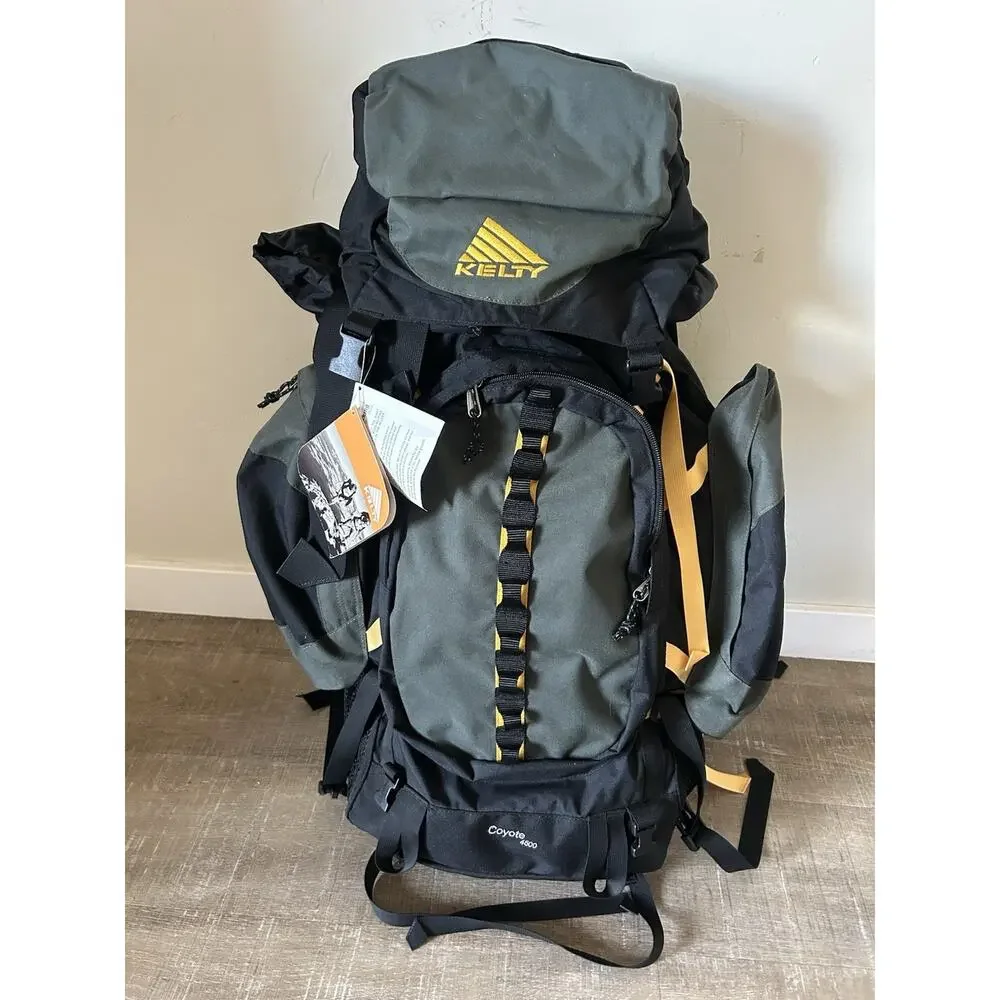 Kelty Coyote 4500 Internal Frame Backpack NWT Hiking Camping Trekking Dark Moss